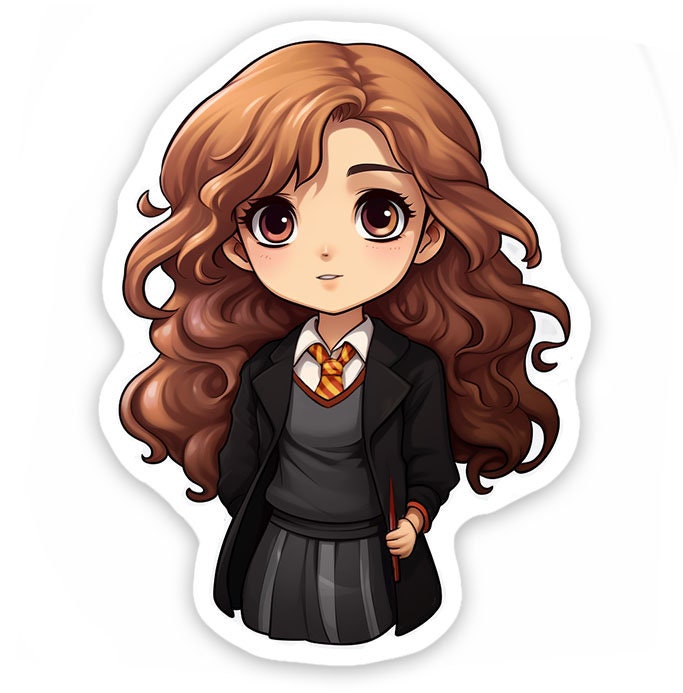 Anime gratis Hermione Granger Harry Potter Pegatina - gratis