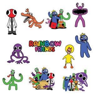 Bundel Rainbow vriend SVG, Rainbow vriend SVG, Rainbow vriend SVG en PNG-bestand, Rainbow vriend clipart, Rainbow vriend Cricut bestanden