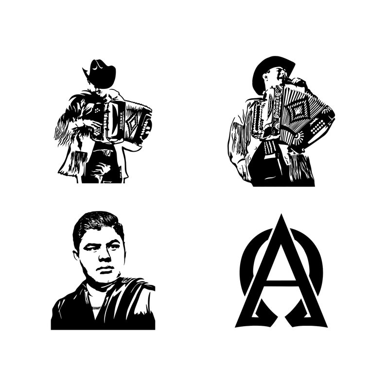 Alfredo Olivas Alfredito Olivas regional mexicano en svg Etsy España