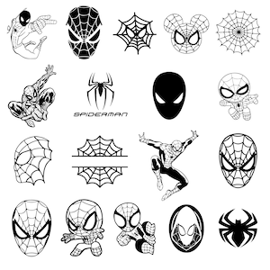 Spidey i jego niesamowici przyjaciele SVG Bundle, urodziny Spidey'a, Spidey Clipart, Spidey i jego niesamowici przyjaciele PNG, Spidey SVG, koszulka Spidey
