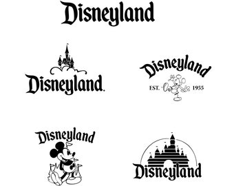 Disneyland Text SVG, Disneyland Alphabet SVG, Disneyland Font Svg, Letters SVG, Disneyland Word Symbol Svg, Vinyl Cut File, Pdf, Jpg, Png