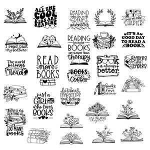 Floral livre SVG, livre Svg, livre avec fleurs Svg, lecture Svg, lecture, fleurs qui poussent hors d'un livre, joli livre, fleurs, fleurs avec livre