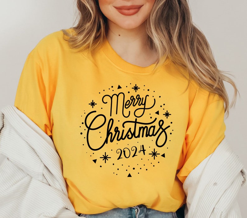 Merry Christmas 2024 Svg Png Jpg Christmas Svg New Year Svg Etsy