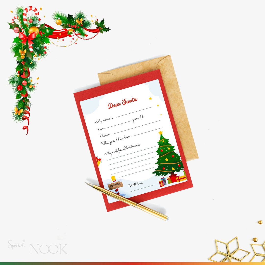 How To Make A Christmas Letter To Santa How To Make A Christmas Letter To Santa