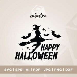 Happy Halloween SVG, Cricut, Png, Svg, sublimation, clipart joyeux Halloween, svg d'halloween, joyeux Halloween png, svg d'halloween, silhouette