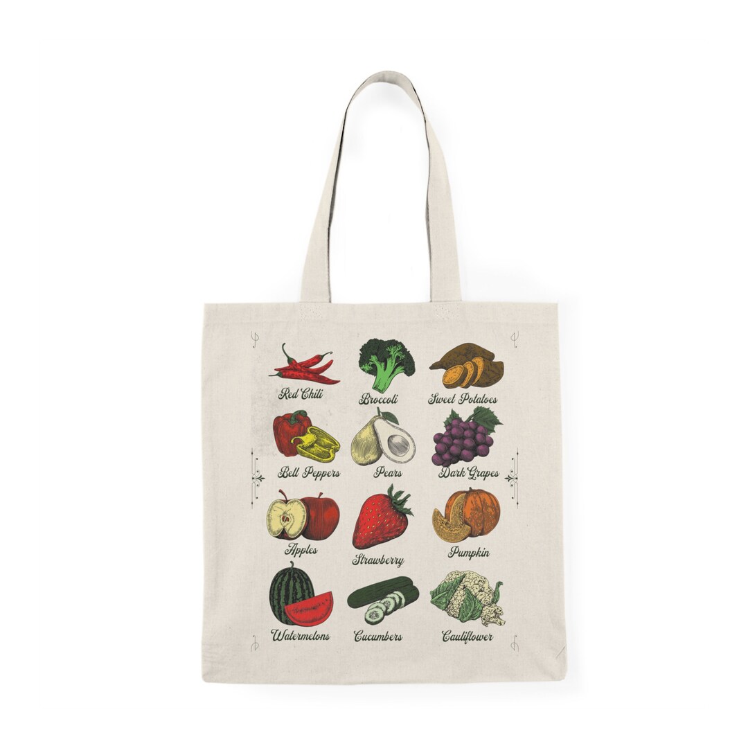 Gardening Tote Bag, Tote With Shoulder Straps, Canvas Tote