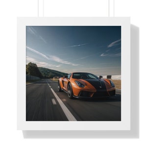 Eco-Friendly Framed Horizontal Poster