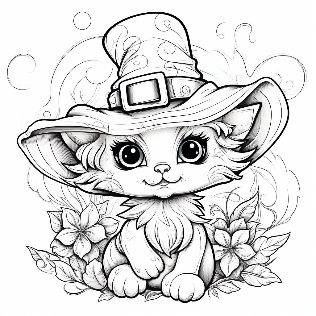 Halloween Themed Coloring Pages - Etsy