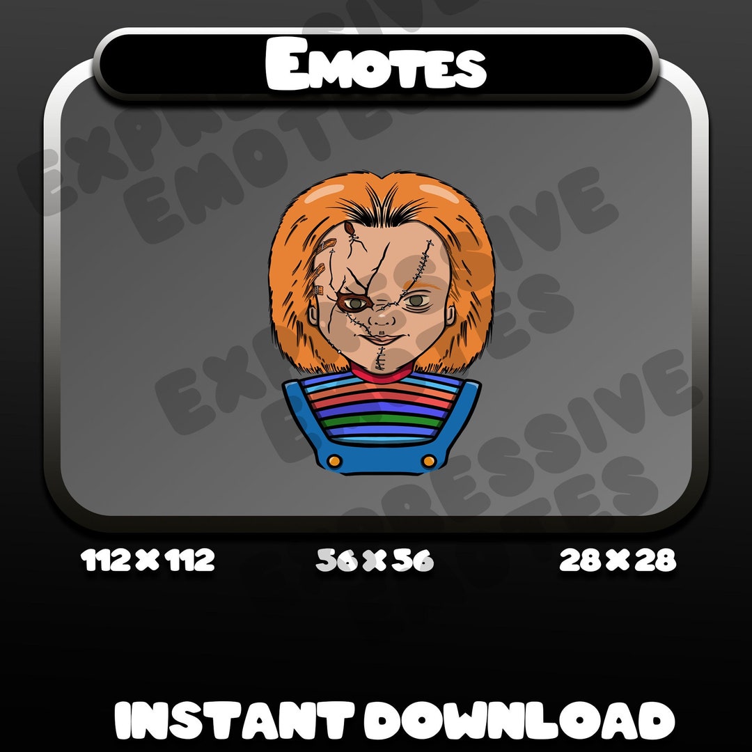 Chucky Emote - Etsy