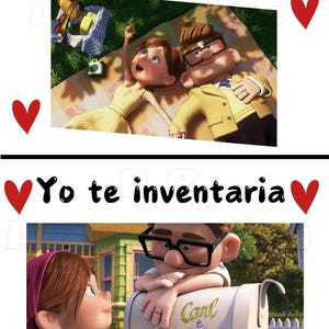 Carl & Ellie cards, Cartas para cajas sorpresa