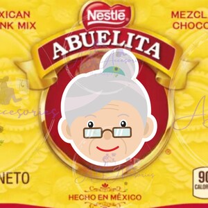Taza personalizada de chocolate Abuelita- Taza personalizada