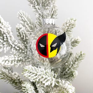 Deadpool and Wolverine Christmas Ornament