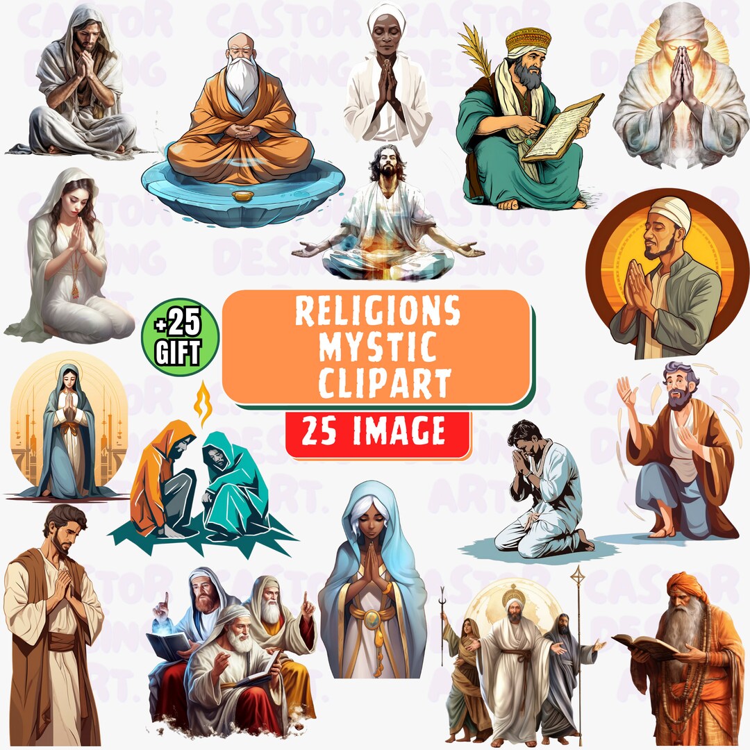 Religions Mystic Clipart Png, Mystical & Celestial Bundle, Magic and ...