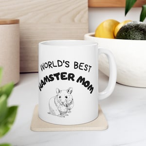 Hamster Coffee Mug Hamster Mug Hamster Coffee Cup Hamster Cup Hamster Lover Gifts Hamster Owner Gifts Hamster Mom Gifts Worlds Best Hamster