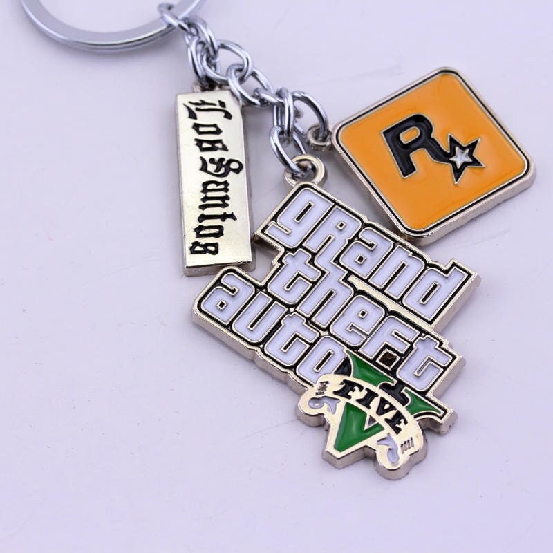 Grand Theft Auto Video Game Logo Metal Enamel Pin Rockstar Games NEW UNUSED
