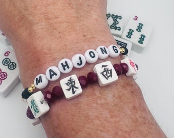 Mahjong Bracelet Stack