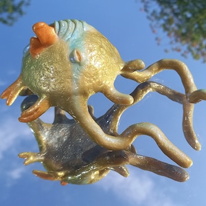 Soul spirit: Strange art sculpture