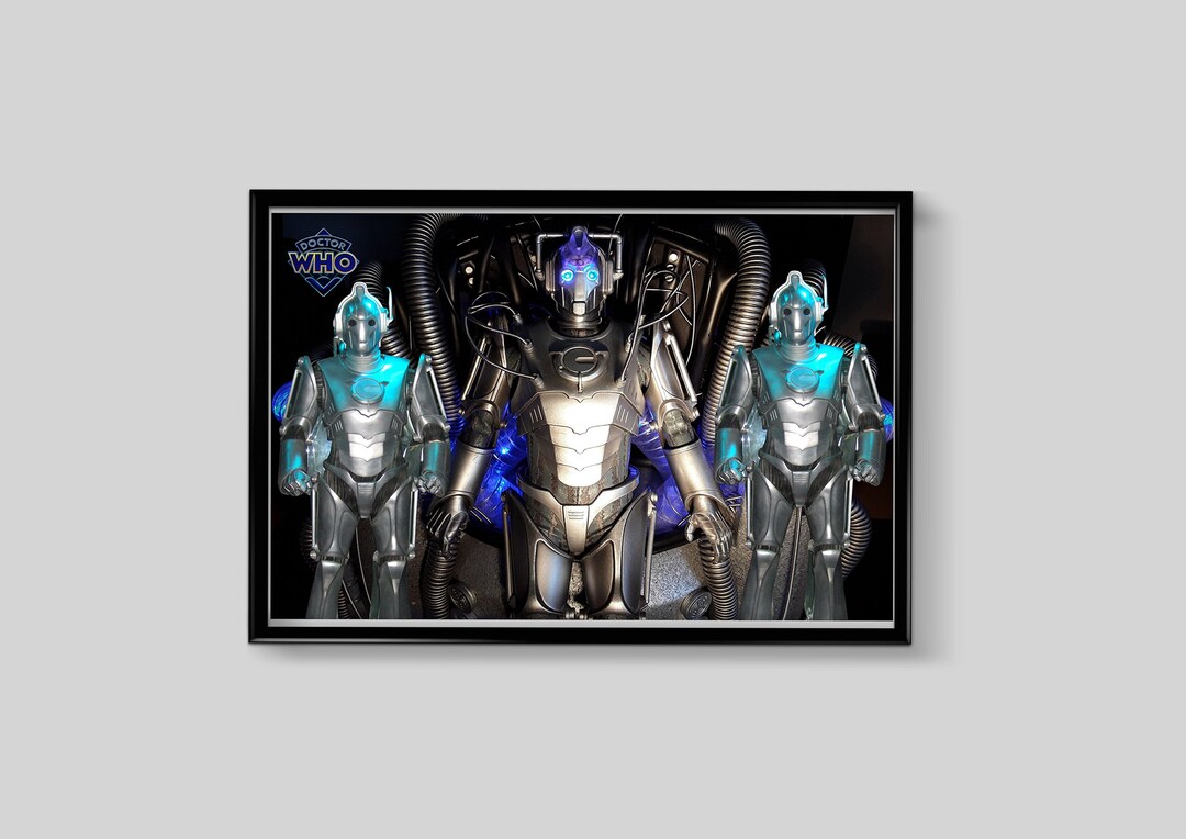 Cyberman Controller Doctor Who, the Cyber Controller, Doctor Who Poster, Doctor Who Print ...