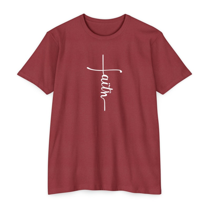 Faith Cross Shirt, Prayer Shirt, Christian Tee, Religious Inspiration