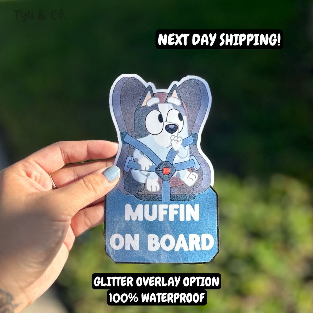 Kids In Car Sticker Decals - 2 Pack Reflective Safety Signs For Car Windows