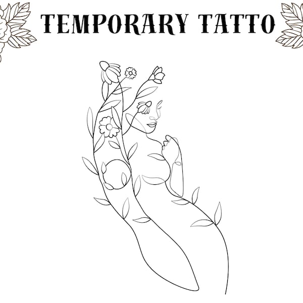 Naked Women Tattoos - Etsy