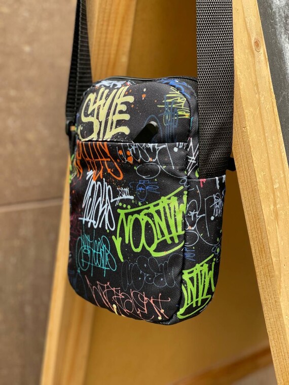 Graffiti messenger bag hotsell