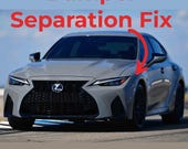 パーツ LEXUS IS500 take Artisan Spirits Lexus IS500 aero and titanium exhaust now