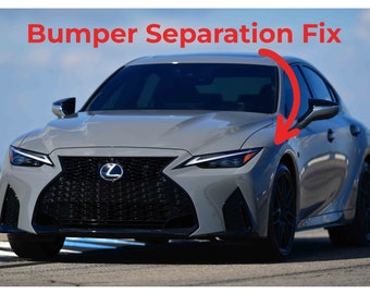 Lexus IS500 Bumper/Apron Separation Repair Kit