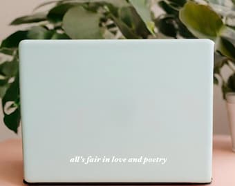All’s Fair In Love And Poetry  - Sticker / Decal