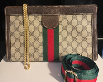 Gucci Web GG Sherry line Crossbody bag/Clutch