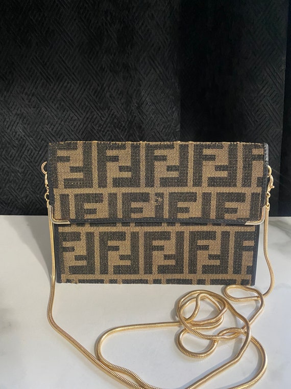 Fendi Double F Crossbody Bag/Clutch