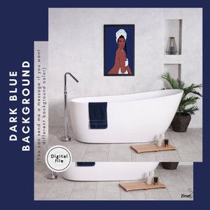 Printable digital illustration for home decoration