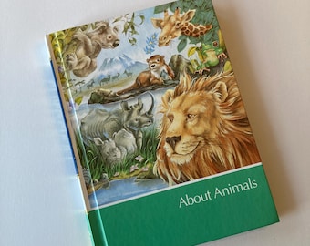 1991 Childcraft Volume 5: About Animals, The How and Why Library, hardcover, World Book Inc., Childcraft series, 1990s Childcraft book