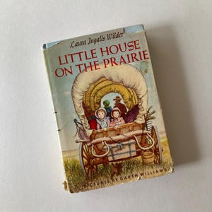 1953 Little House on the Prairie by Laura Ingalls Wilder, Illustrated by Garth Williams, hardcover with dust jacket, Vintage Little House