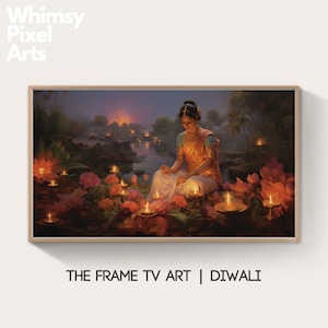 Samsung Frame TV Art: Indian Diwali (Deepavali) Festival Celebration art