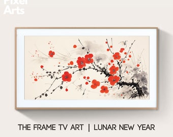 Samsung Frame TV Art: Chinese New Year (Special set of 2) Lunar New Year Art