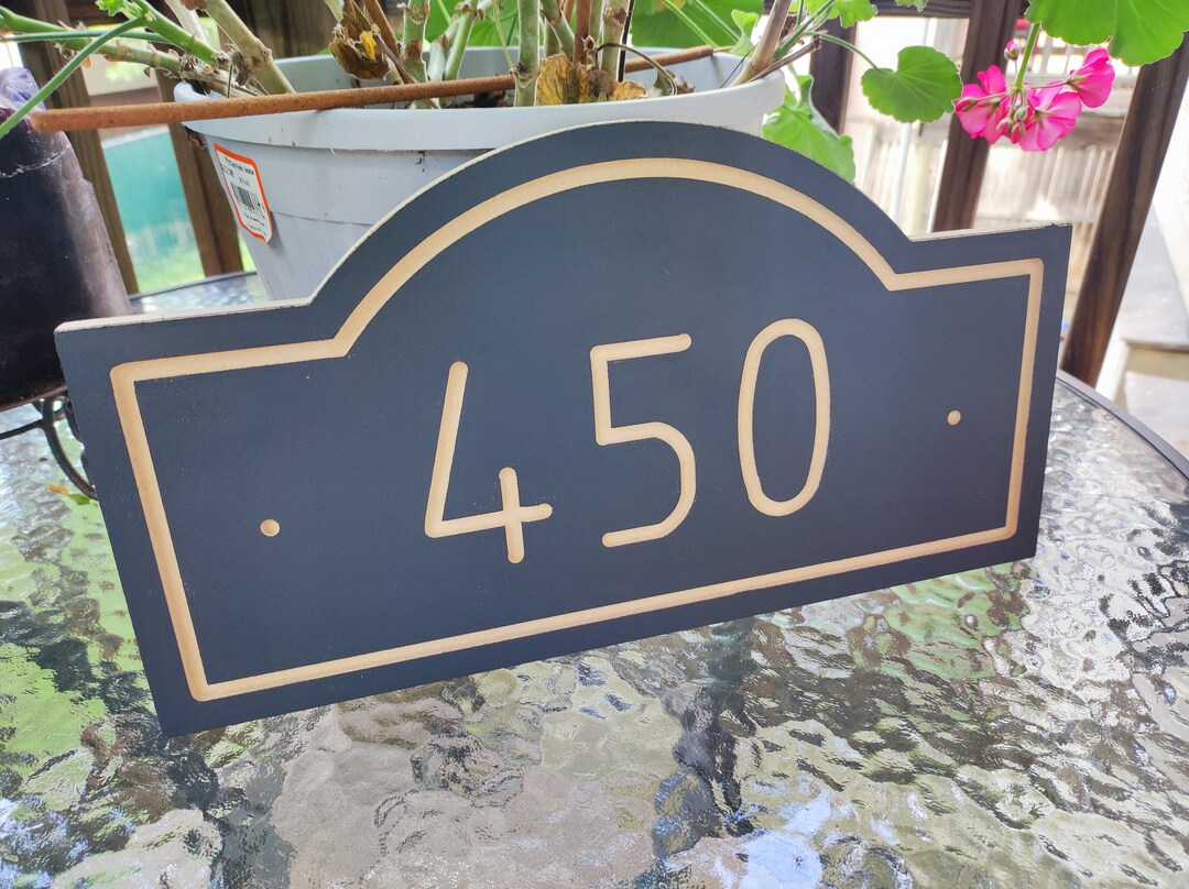 15 X 8 Address Sign House Number Sign Door - Etsy