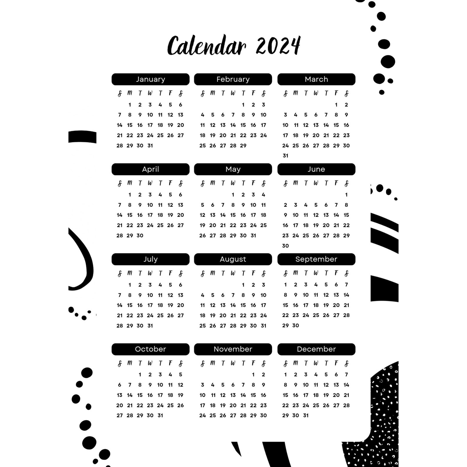 2024-calendar-vertical-calendar-new-year-calendar-printable