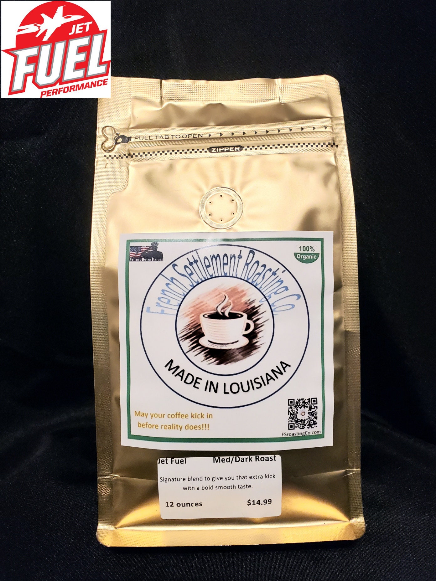 Jet Fuel Roasted Coffee, Low Acidity Coffee, Freshly Brewed Coffee