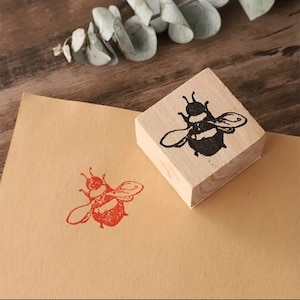 Bubble Bee Rubber Stamp