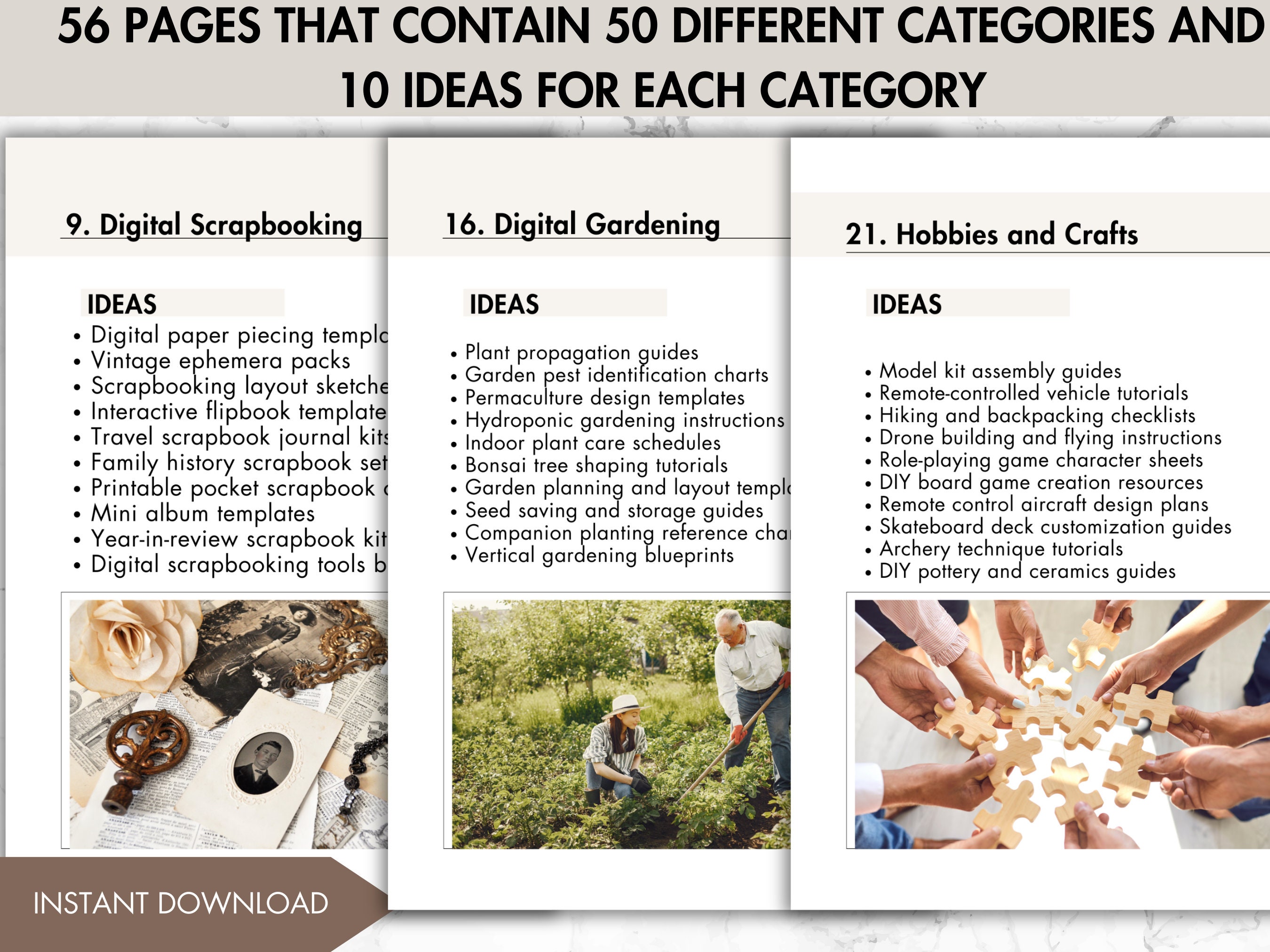 500 Digital Products Ideas /etsy Business Ideas /passive Etsy UK