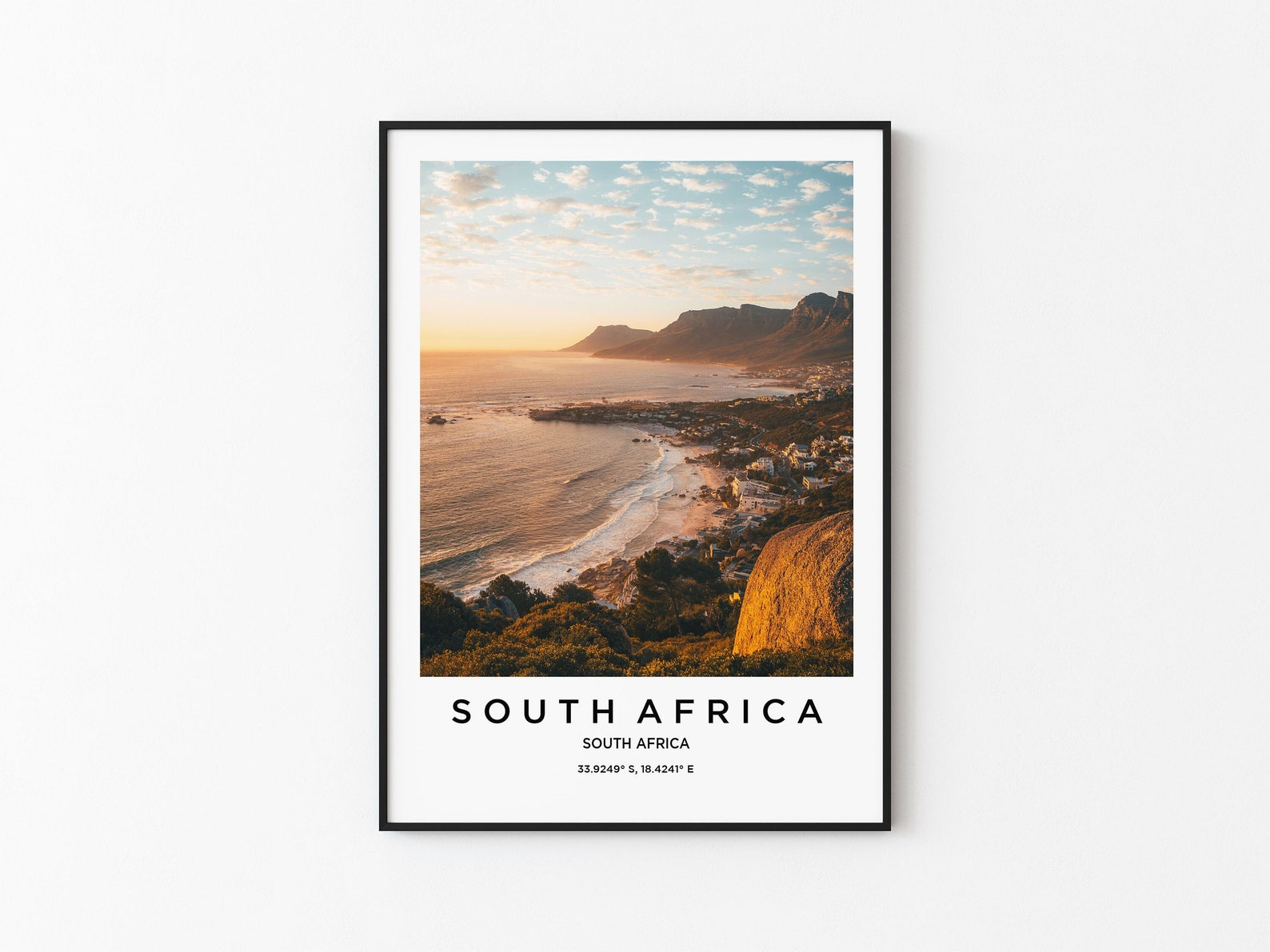South Africa Art, South Africa Print, South Africa Poster, South Africa