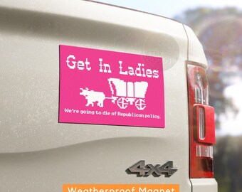 Anti-Trumpism Car Magnet: Funny Political Bumper Magnet