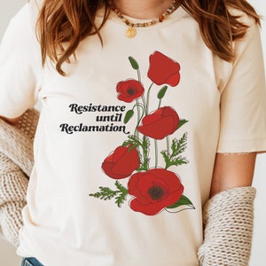 Resistance Until Reclamation Shirt, Free Palestine Shirt, Palestinian Resistance Shirt, Liberation Shirt, End Zionism, Palestine Protest