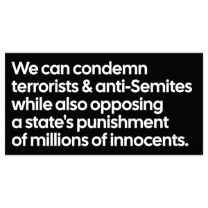 Pro Palestine Bumper Sticker, Defund Israel War Crimes Sticker, Stop Genocide Sticker, Free Palestine Sticker, Palestine Car Decal