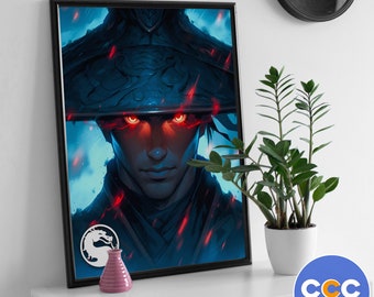 KUNG LAO Poster, Mortal Kombat Physical Hanging Wall Art, Frame Home Decor, Wallpaper, Premium Gifts for Him and Her Room