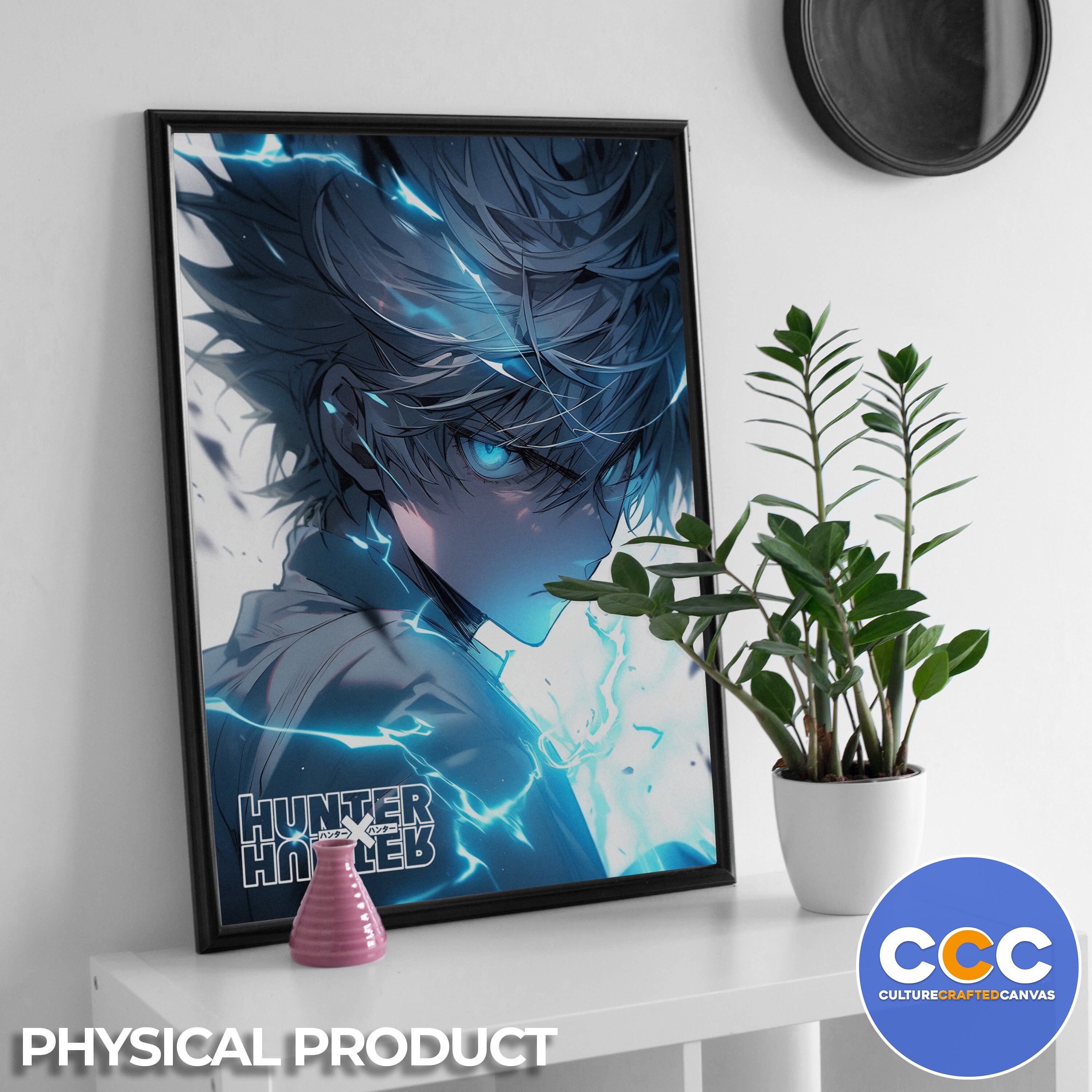 Killua Zoldyck Hunter X Hunter Anime Series Hd Matte Finish Poster