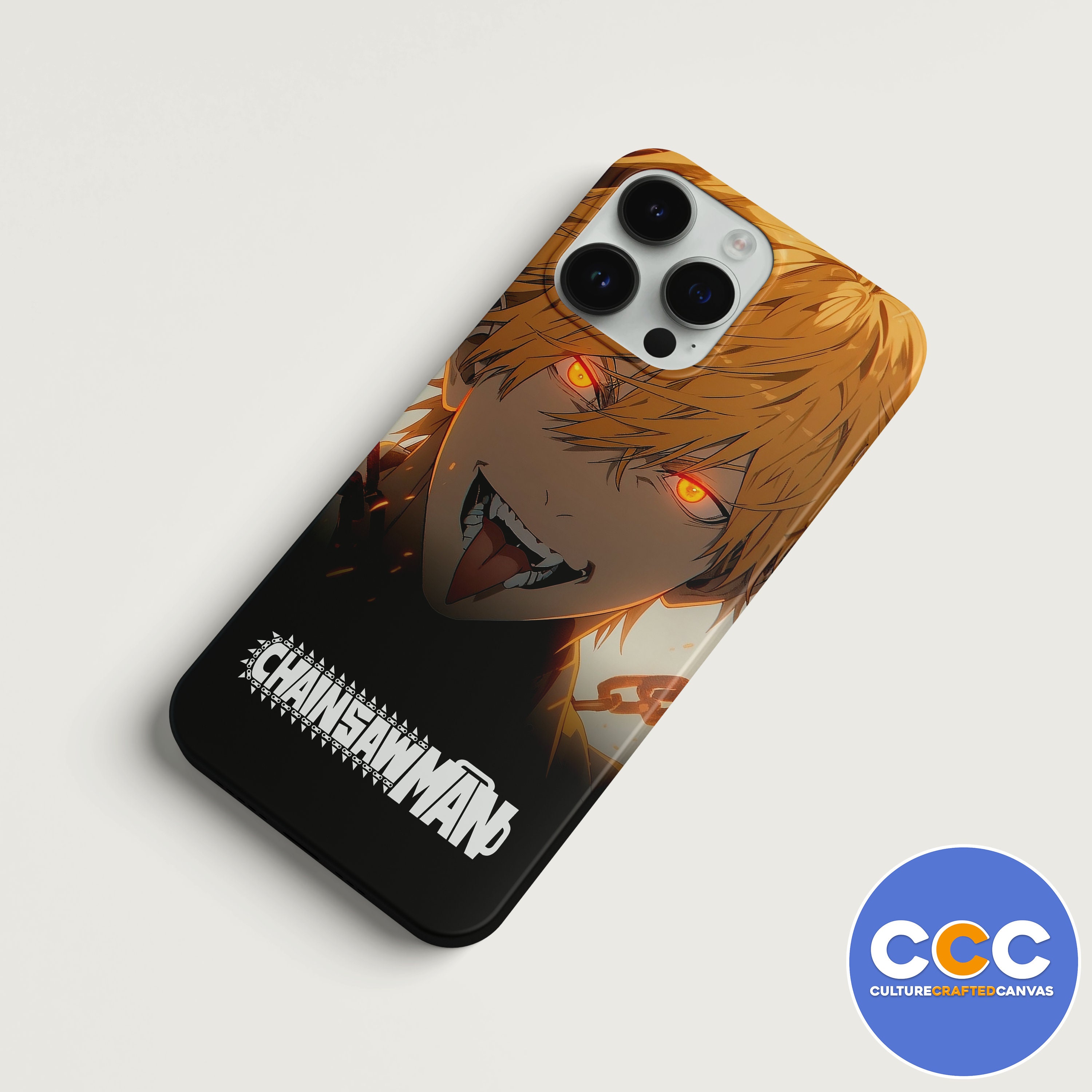 CHAINSAW MAN Phone Cases, Makima, Aki, Denji, Power Anime Manga iPhone