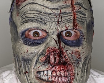 Handmade Latex Zombie Horror Halloween Mask