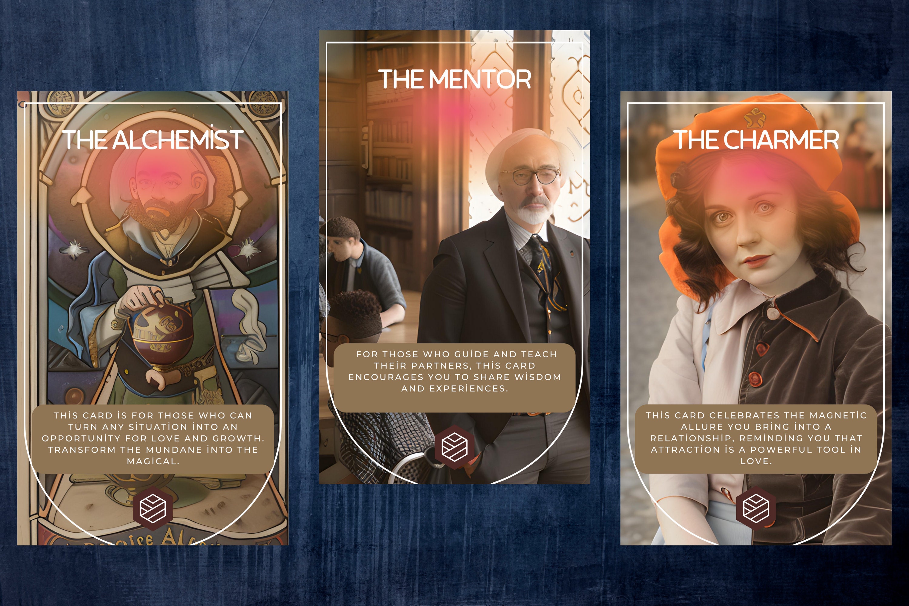 Romance Archetypes Oracle Deck – 100-card Love & Relationship